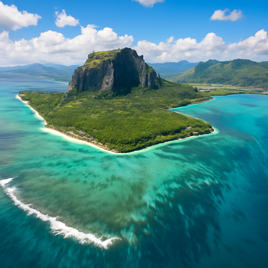 Le Morne Underwater Fall