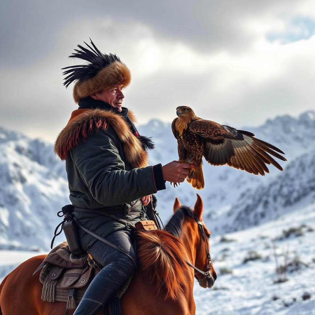 Kazakh Eagle Hunters